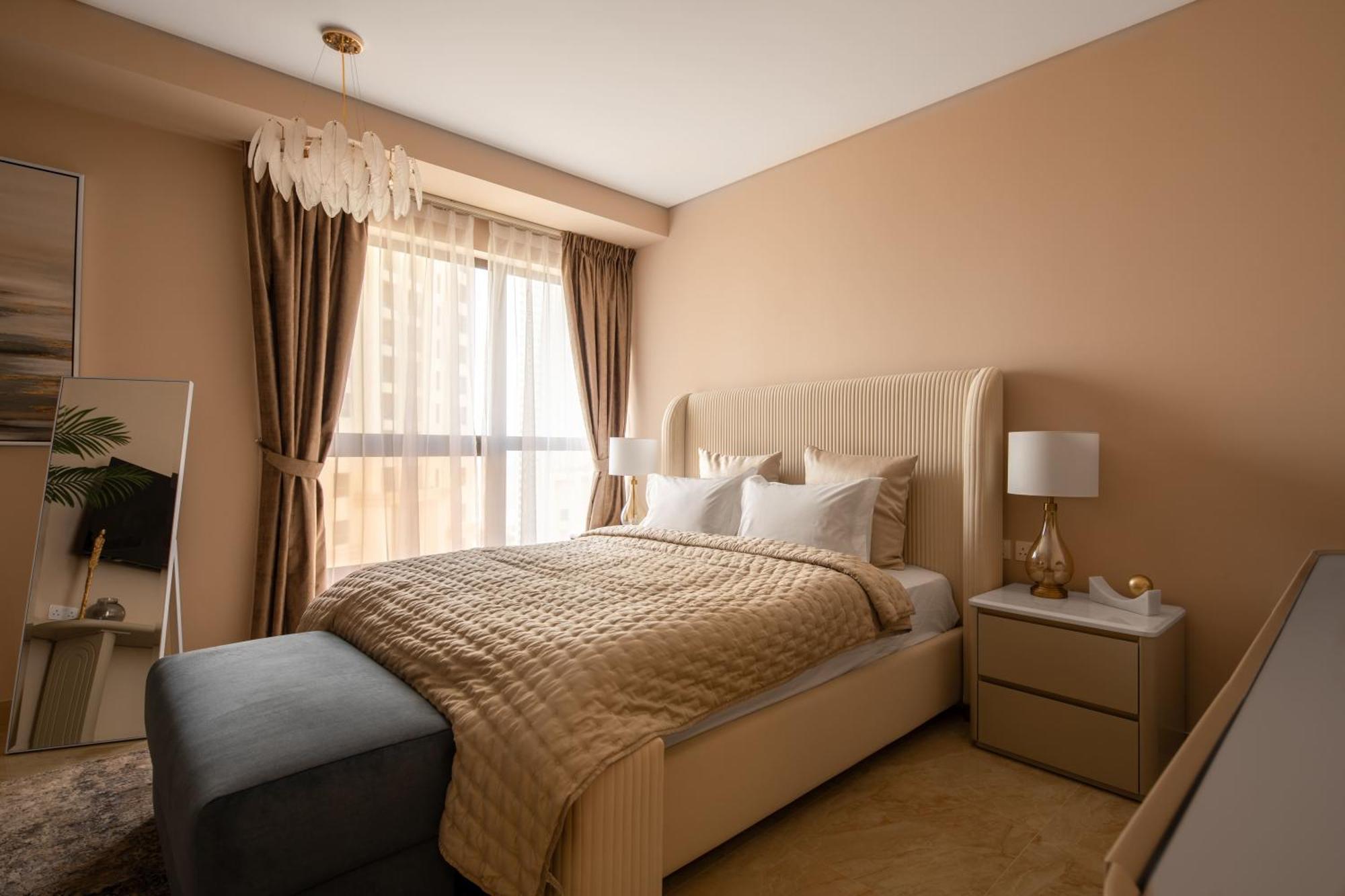 Апартаменты Happy Academia Jbr Дубай Экстерьер фото